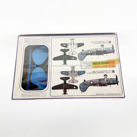 Vintage Matchbox Curtiss Helldiver Model Kit 1:72 PK-104 SB2C-1  1973 SEALED - Picture 5 of 7